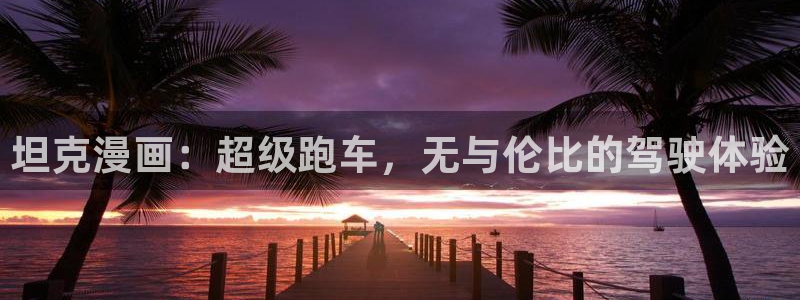 汗汗漫画sss入口：坦克漫画：超级跑车，无与伦比的驾驶体验