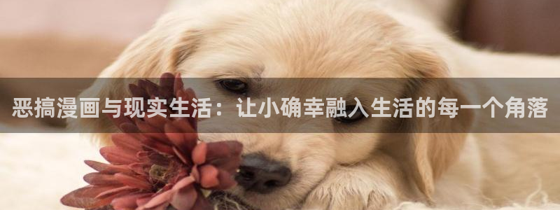 汗汗漫画免费在线阅读：恶搞漫画与现实生活：让小确幸融入生活的每一个角落